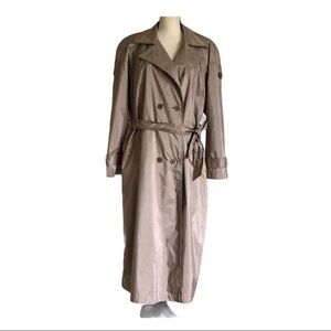 Vintage Otello Pelle Lightweight Trench Co…